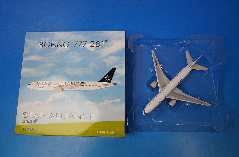 1:400 B777-281 ANA Star Alliance JA712A 04384 Phoenix airplane model