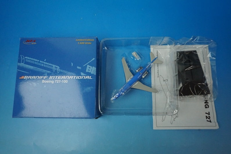 1:400 B727-100 Braniff International Blue N309BN JX033 Jet-x airplane model