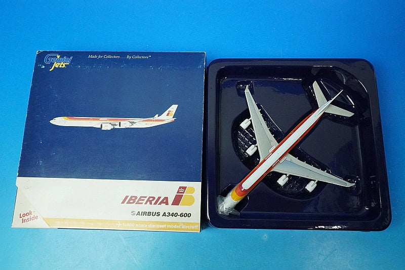 1:400 A340-600 Iberian EC-JPU GJIBE430 Gemini airplane model
