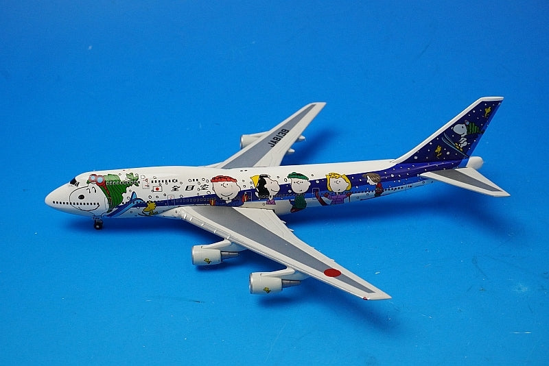1:400 B747-481D ANA Snoopy Jet JA8139 Outer box missing 55215 Dragon airplane model
