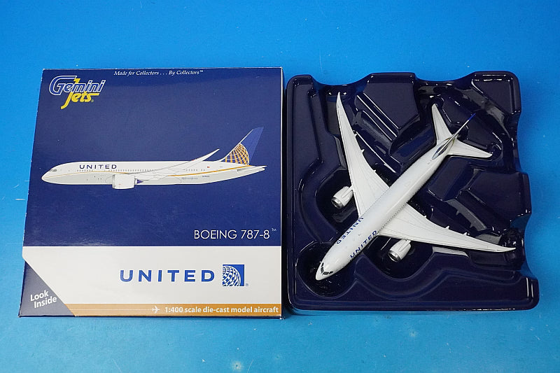 1:400 B787-8 United N26902 GJUAL1244 Gemini airplane model