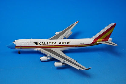 1:400 B747-400F Kalitta Air Mask Paint Flaps Down N744CK GJCKS1999F Gemini