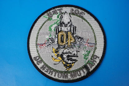 Patch JASDF F-4EJ Kai 301TFS Momori Air Base - Iridawara Air Base Phantom Mother Unit Transfer Commemorative low visibility without hook and loop