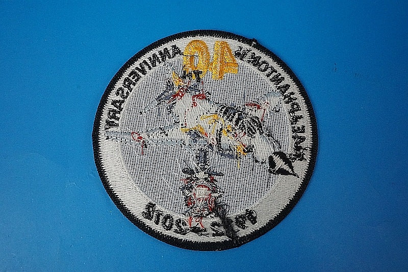 Patch JASDF F-4EJ Phantom II 40th Anniversary Spook without hook and loop