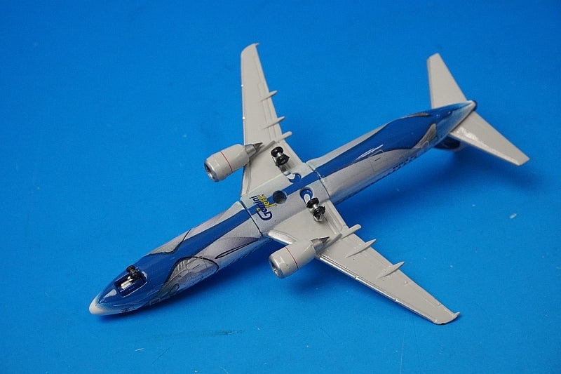 1:400 B737-400 Alaska Salmon N792AS GJASA607 Gemini airplane model