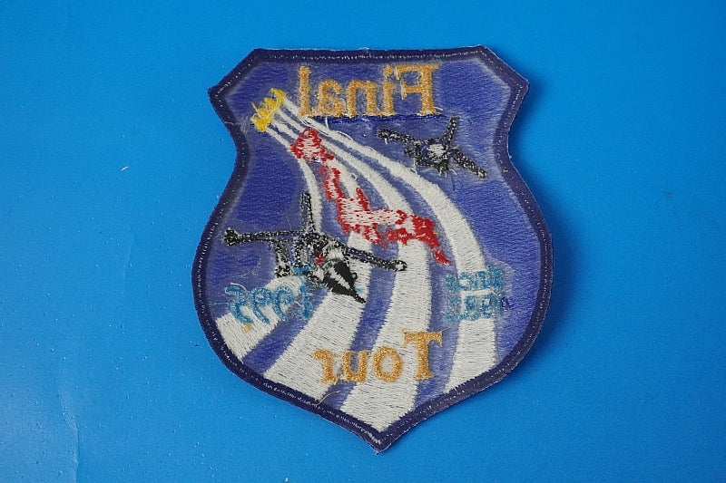 Patch JASDF T-2 Blue Impulse Final Tour 1995 Patch without hook and loop