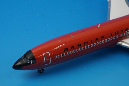 1:200 B727-200 Braniff International Red Jellybean N401BN JXL147 Jet-x airplane model