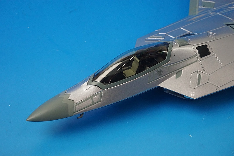 1:72 F-22 Raptor 422nd Test and Evaluation Squadron Chrome Paint HA2823 Hobby Master airplane model