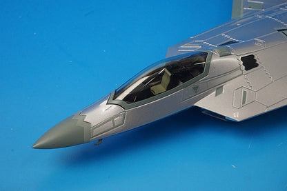 1:72 F-22 Raptor 422nd Test and Evaluation Squadron Chrome Paint HA2823 Hobby Master airplane model