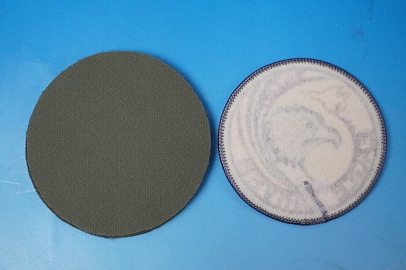 Patch JASDF 204th Squadron Eagle Keeper Eagle Driver 2 piece set with / without hook and loop