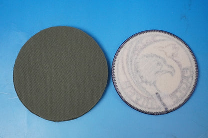 Patch JASDF 204th Squadron Eagle Keeper Eagle Driver 2 piece set with / without hook and loop