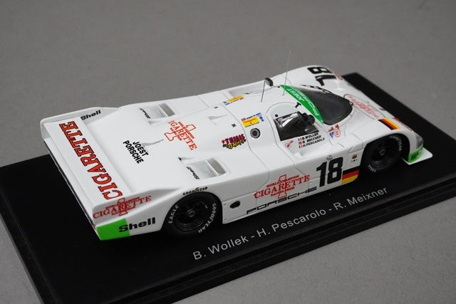1:43 SPARK S1918 Porsche 962C #18 9th LM 1993 model car