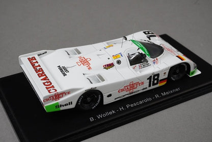 1:43 SPARK S1918 Porsche 962C #18 9th LM 1993 model car