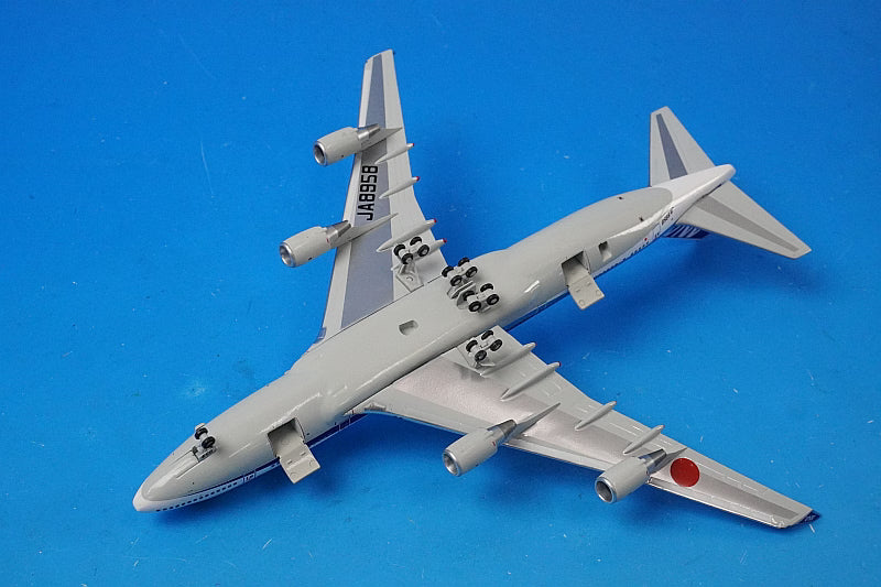 1:400 B747-400 ANA International Last Flight Door Open Ground Support Vehicle 17 Piece Set JA8958 NHG40072 ANA airplane model