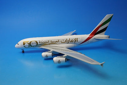 1:200 A380-800 Emirates 50th Anniversary A6-EVG G2UAE1056 Gemini