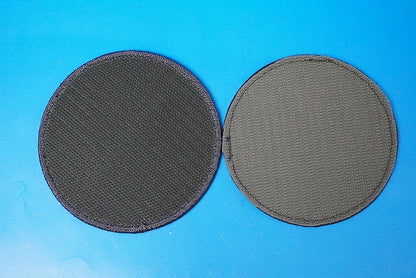 Patch JASDF F-15 Aggressor Komatsu Skull Low visibility Background Greenish/Silver 2set with hook and loop