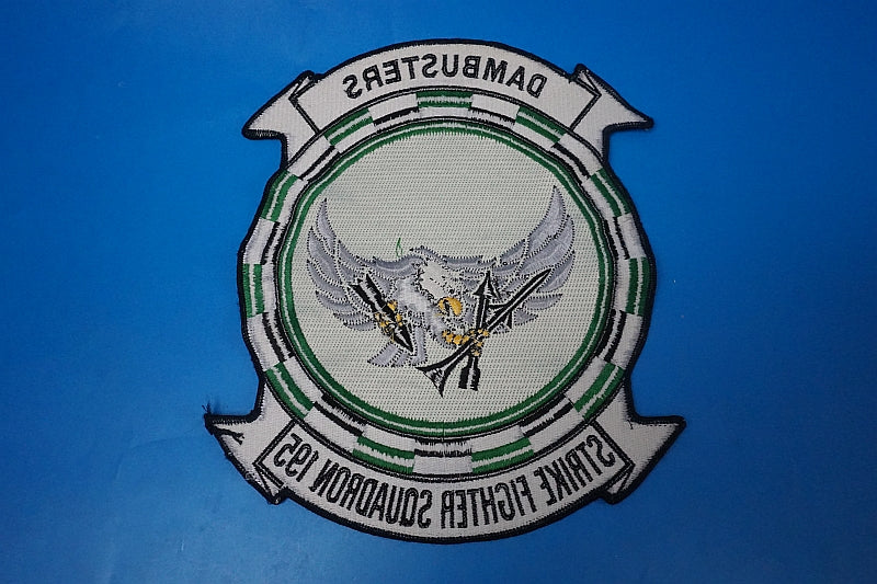 Patch JASDF USN VFA-195 Dambusters Big Size without hook and loop