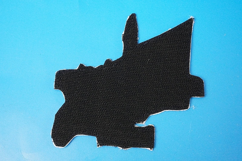 Patch USAF A-10 Thunderbolt silhouette Stars and Stripes with hook and loop