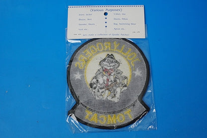 Patch USN Tomcat VF-84 Jolly Rogers without hook and loop