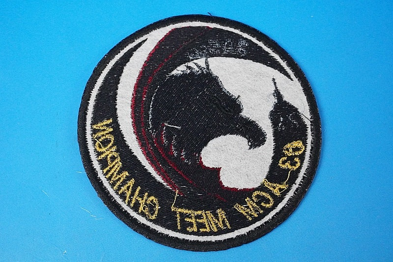 Patch JASDF 305SQ Eagle ACM MEET War Race 2003 Champion without hook and loop