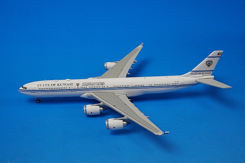 1:400 A340-500 Kuwait Government VIP Plane 9K-GBA XX40053 JC Wings airplane model