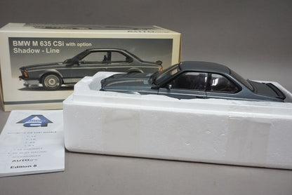 1:18 AUTOart 70529 BMW M6 35 CSi with option Shadow-Line DELPHIN Metallic