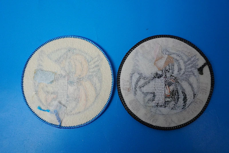 Patch JASDF 204th Squadron MYSTIC EAGLE II High Visibility & Low Visibility 2-Piece Set (No Velcro)
