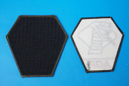 Patch JASDF Aggressor Squadron (Tactical Fighter Training Group) Komatsu Air Base Shoulder Patch – 2-Piece Set (Large & Small / Different Colors) – Available with or without Velcro backing