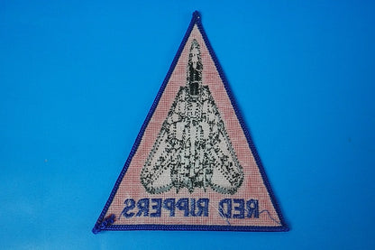 Patch USAF VF-11 Red Rippers Triangle without hook and loop
