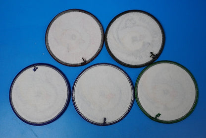 Patch JASDF 201TFS HIYOKO DRIVER Set of 5 without hook and loop