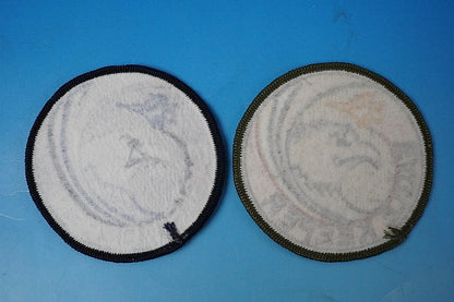 Patch JASDF Air Self-Defense Force 204th Squadron Eagle Keeper High Visibility Low Visibility 2 Piece Set without hook and loop