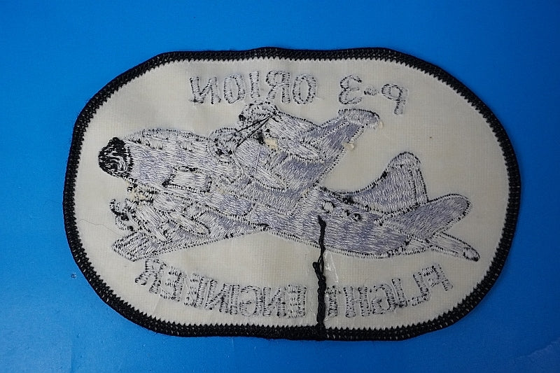 Patch JMSDF Kawasaki P-3C Orion Patrol Aircraft Flight Engineer Oval without hook and loop