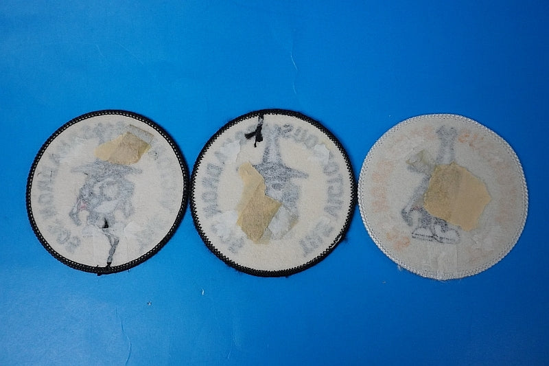 Patch JASDF Battle Competition Victory Commemoration Spook 3 piece set without hook and loop