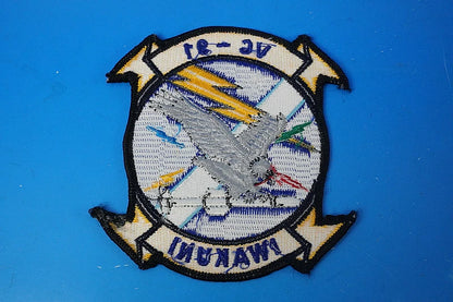 Patch JMSDF Japan Maritime Self-Defense Force VC-91/91st Air Squadron, MCAS Iwakuni, High Visibility, No Velcro