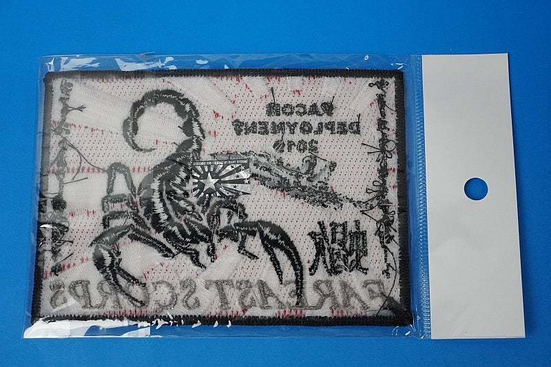 Patch USN PACOM DEPLOYMENT 2019 FAR EAST SCORPS scorpion Japanese flag square without hook and loop