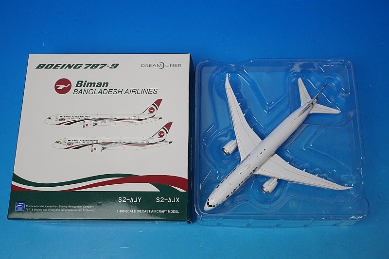 1:400 B787-9 Biman Bangladesh S2-AJX XX4281 JC Wings airplane model