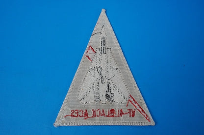 Patch USN F-14A VF-41 Black Aces Triangle without hook and loop