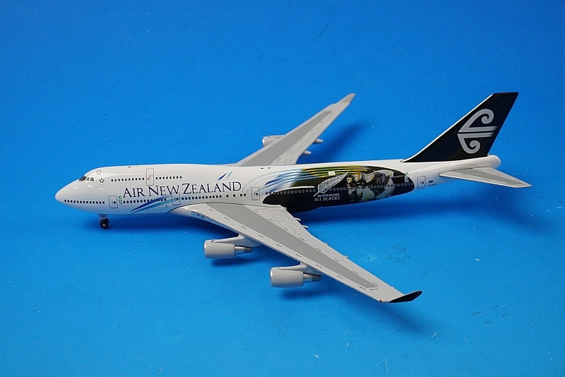 1:400 B747-400 AIR NEW SEALAND Rugby World Cup 1999 All Blacks ZK-NBW Gemini