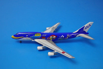 1:400 B747-400 ANA Marine Jumbo JA8963 55888 Dragon