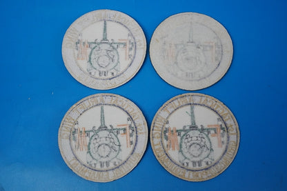 Patch JASDF GROUND SUPPORT EQUIPMENT HYDRAULIC Set of 4 No Velcro