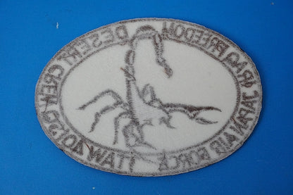 Patch JASDF IRAQ FREEDOM DESERT CREW Scorpio without hook and loop