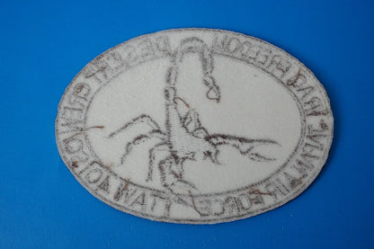 Patch JASDF 1st Tactical Airlift Wing, 401st Tactical Airlift Squadron – "Iraq Freedom Desert Crew" (Scorpion design) – No Velcro backing.