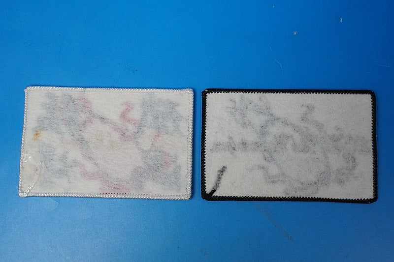 Patch JASDF Cope North Guam 2006 High visibility/Low visibility 2set Rectangle without hook and loop