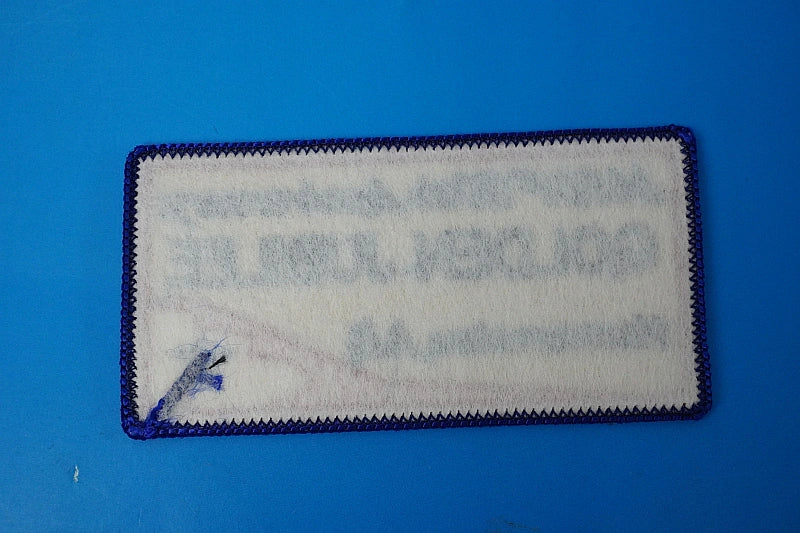 Patch JASDF GOLDEN JUBILEE Hamamatsu Air Base Square Shape, No Velcro