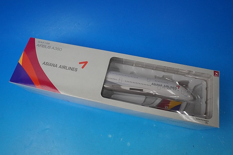 1:200 A380-800 Asiana HL7625 0168 Hogan airplane model