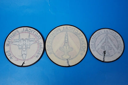 Patch JASDF F-15 High Visibility Low Visibility and Other 3 Piece Set without hook and loop