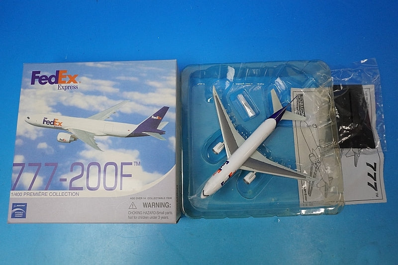 1:400 B777-200F FedEx No registration number 55416 Dragon airplane model