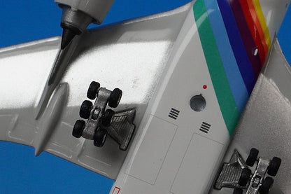 1:400 B777-200 JAS Rainbow Seven JA007D 04378 Phoenix airplane model