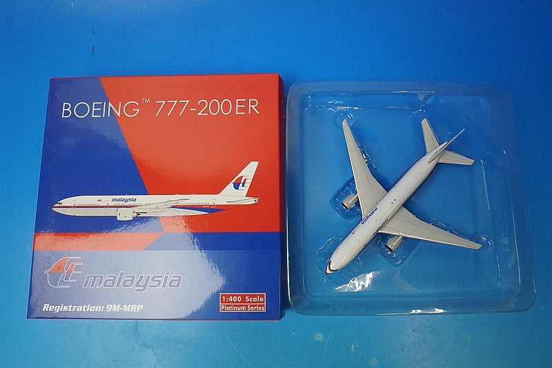 1:400 B777-200ER Malaysia 9M-MRP 11168 Phoenix airplane model
