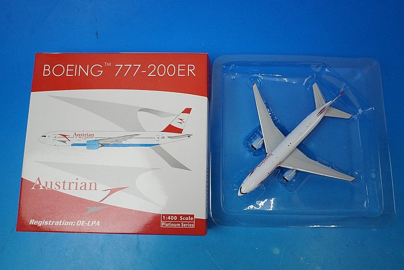 1:400 B777-200ER Austria OE-LPA 10918 Phoenix airplane model